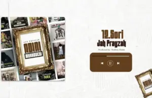 Jah Prayzah – Sori Jah Prayzah – Sori